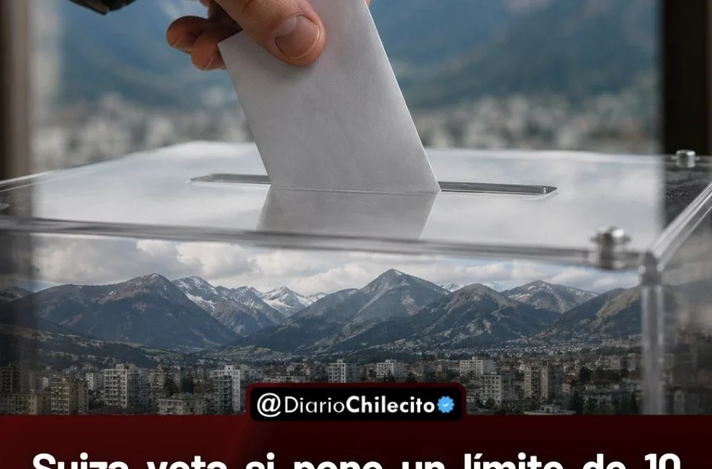Suiza vota si pone un límite de 10 millones de habitantes y podría cerrar el ingreso de inmigrantes para frenar su crecimiento.