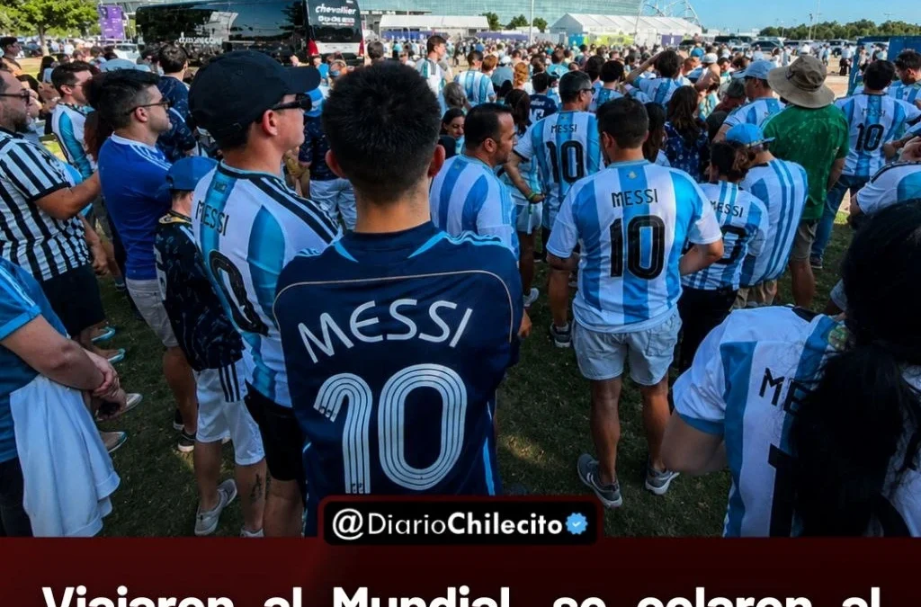 Viajaron al Mundial, se colaron al estadio, quedaron detenidos en Dallas y ahora tendrán prohibido entrar a espectáculos deportivos en Argentina.