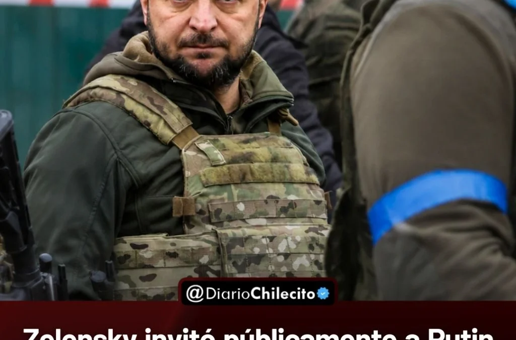 Zelensky invitó públicamente a Putin a una reunión cara a cara para negociar el fin de la guerra y espera una respuesta de Moscú.