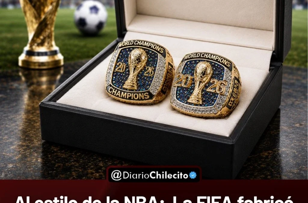 Al estilo de la NBA:  La FIFA fabricó 2.026 anillos, entregará 30 al equipo campeón y pondrá los otros 1.996 a la venta.
