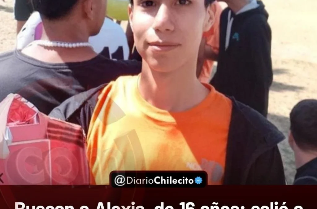 Buscan a Alexis, de 16 años: salió a la escuela con su mochila negra; peritaron su computadora y WhatsApp pero no hay rastros.