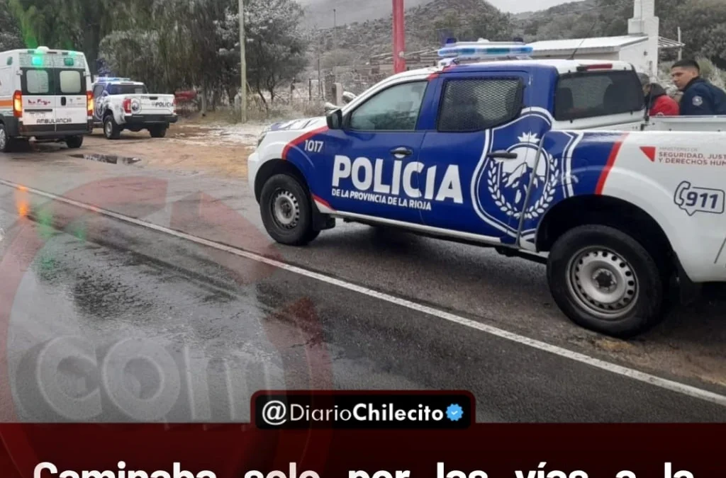 Caminaba solo por las vías a la altura de la gruta de San Expedito: un sargento llegó en su auto particular y encontró a Alexis.