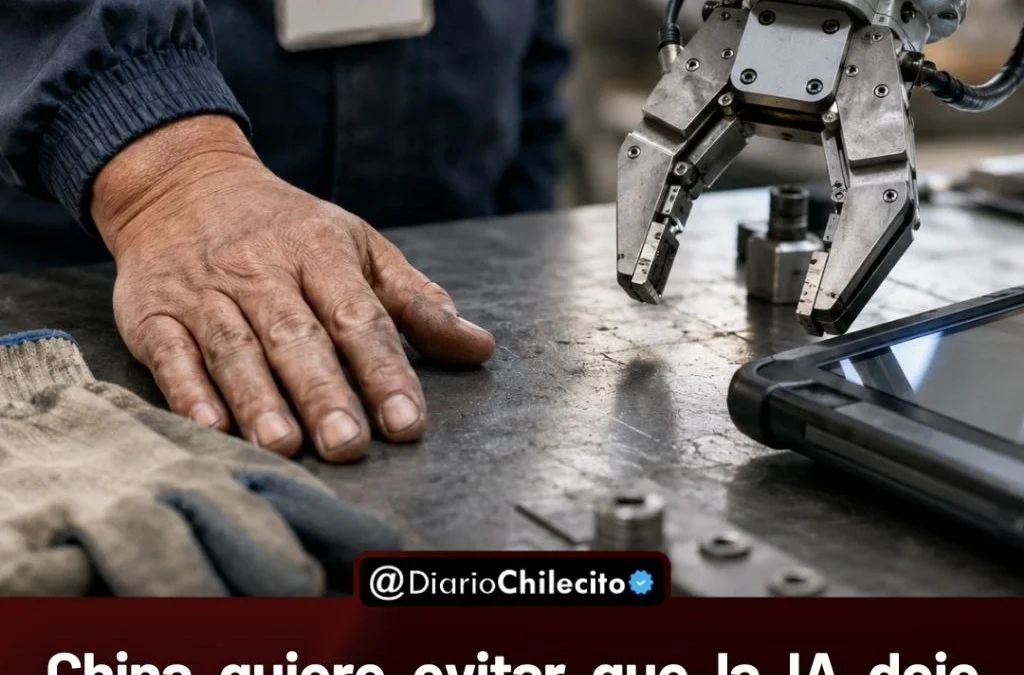China quiere evitar que la IA deje trabajadores afuera y promete asistencia para 31,5 millones de personas.