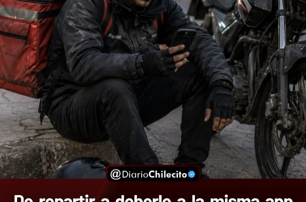De repartir a deberle a la misma app que los contrata: los préstamos a trabajadores de delivery se duplicaron y les cobran intereses usurarios.