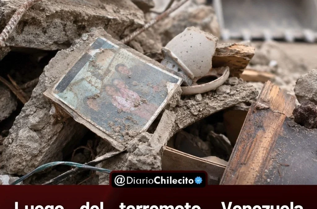 Del terremoto a una montaña de residuos: Venezuela debe retirar 1,2 millones de toneladas de escombros entre las que quedaron fotos, y pertenencias de los afectados.