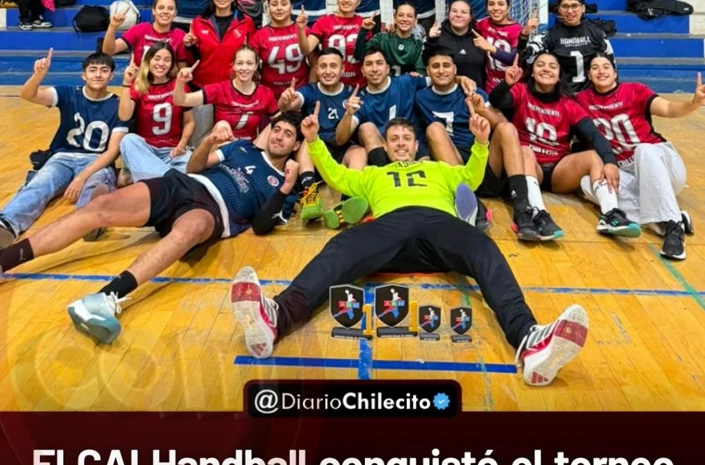 EI CAI Handball conquistó el torneo provincial: la primera masculina y femenina vencieron a Poli Menem y celebraron en La Rioja.