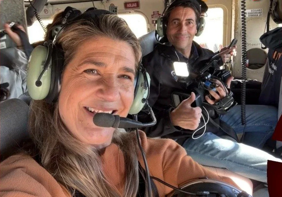 El impactante informe previo al accidente en Ischigualasto: Canal 8 grabó las últimas maniobras del helicóptero Bell 412.