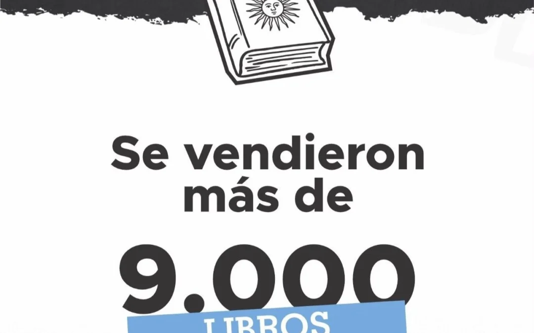 La Feria del Libro de La Rioja cerró una edición récord: 30 mil visitantes, 9 mil ventas y 400 actividades