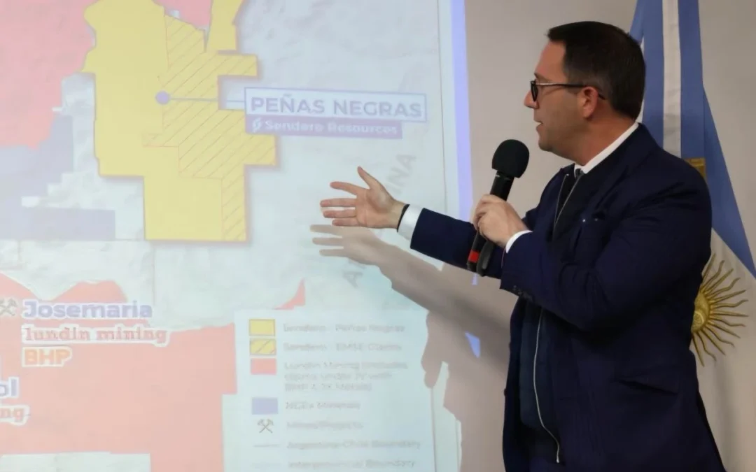 Peñas Negras gana impulso: Sendero ratificó su apuesta minera y destacó el potencial geológico de La Rioja