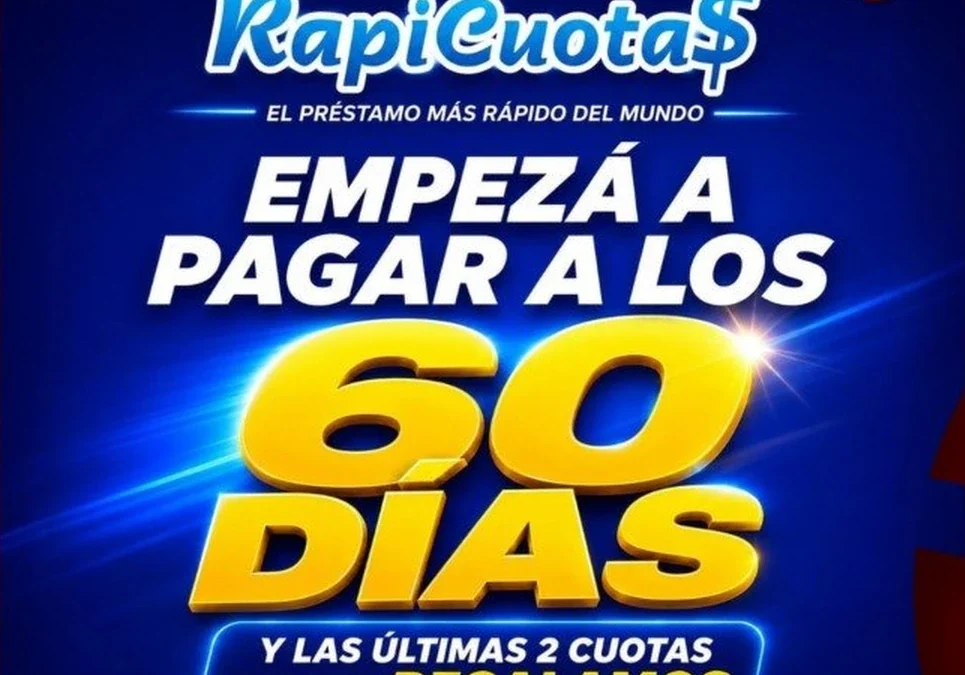 Rapicuotas abrió su sucursal 57 en Chilecito, con créditos flexibles, atención personalizada y efectivo inmediato.