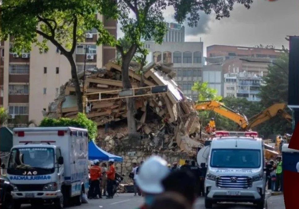 Una madre busca desesperadamente a su hijo argentino atrapado tras el terremoto en Venezuela: «Le gritó entre los escombros y me respondió».