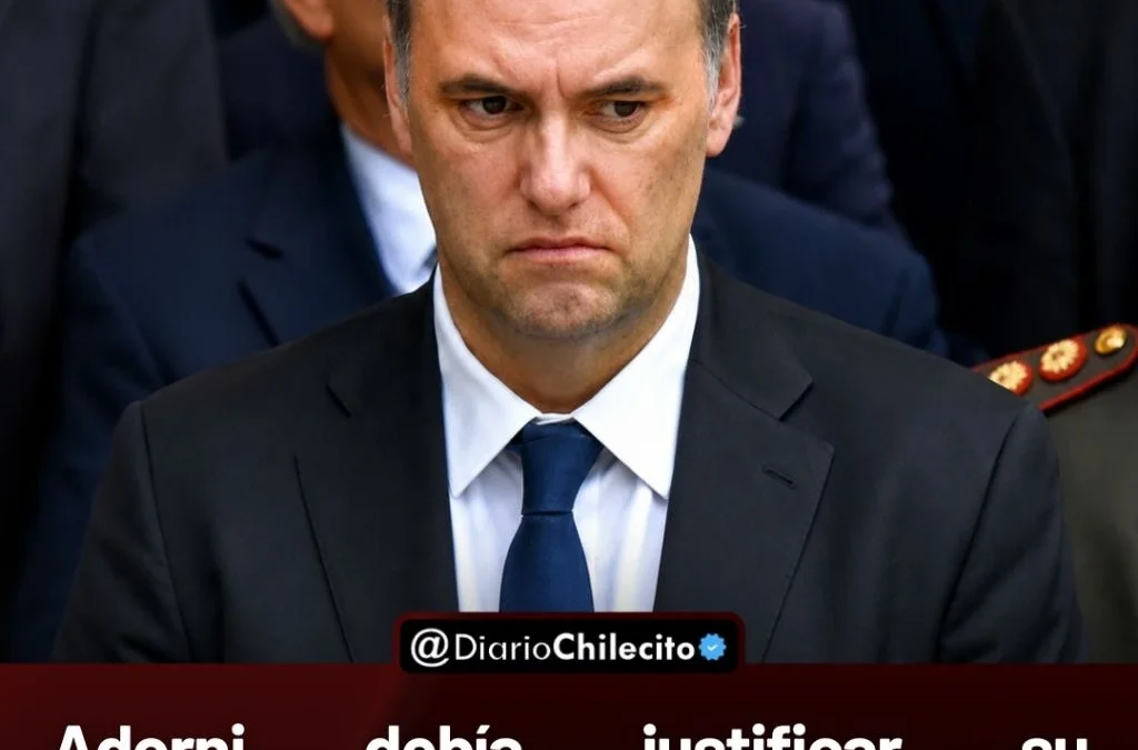 Adorni debia
justificar Su patrimonio esta semana y pidió 15 dias más antes de responder a la Fiscalía.
