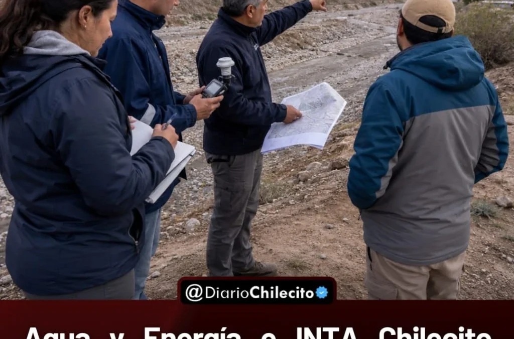 Agua y Energía e INTA Chilecito
diseñan alertas tempranas y
acciones preventivas ante la posible
llegada de lluvias por EI Niño.