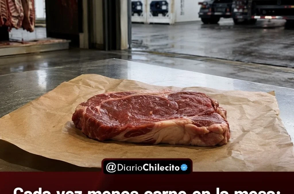 Cada vez menos carne en la mesa: cada argentino consume 4,8 kilos menos que hace un año, y las exportaciones siguen creciendo.