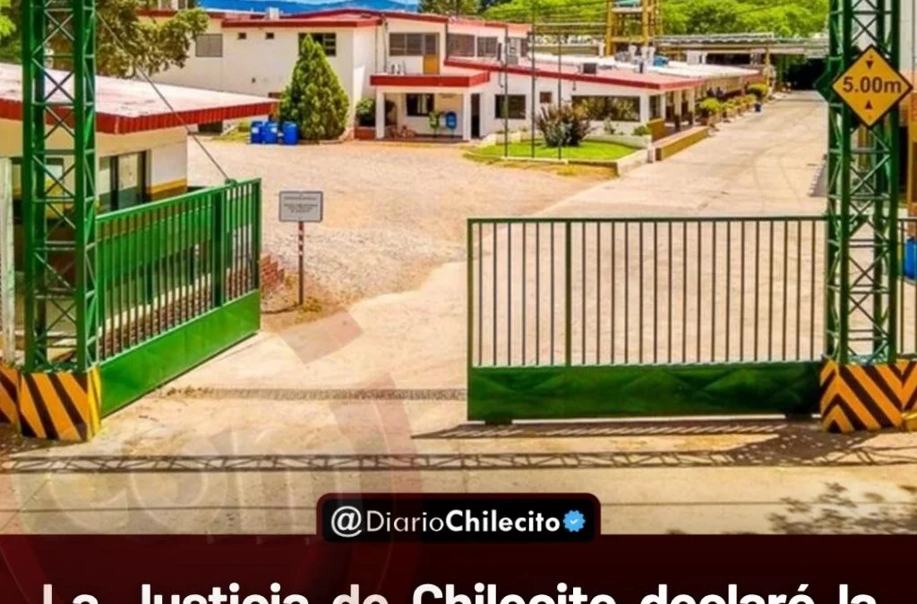 La Justicia de Chilecito declaró la quiebra de Curtume CBR, anterior administradora de la curtiembre de Nonogasta.
