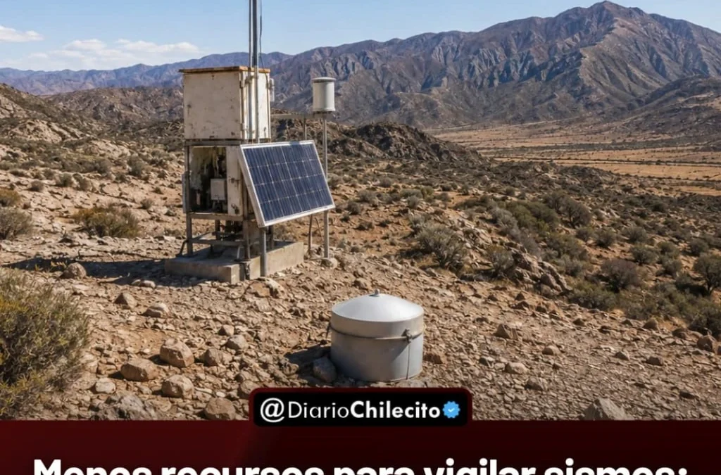Menos recursos para vigilar sismos:
el INPRES tiene 40% menos de
presupuesto y ya redujo tareas de
mantenimiento en sus estaciones