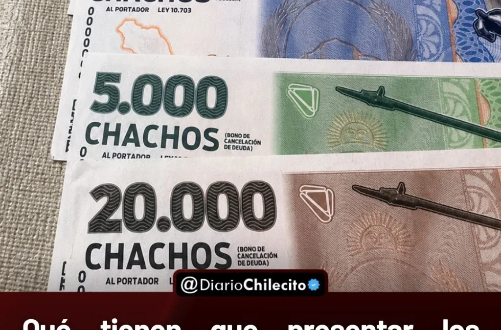Qué tienen que presentar los comercios para cambiar SUs Chachos por pesos, antes de la fecha de vencimiento.