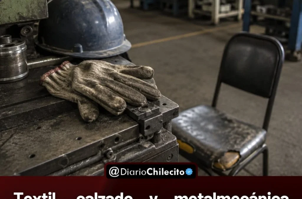 Textil, calzado y metalmecánica
concentran más de la mitad de los
empleos perdidos desde 2023, y ya
superan la caída de la construcción.