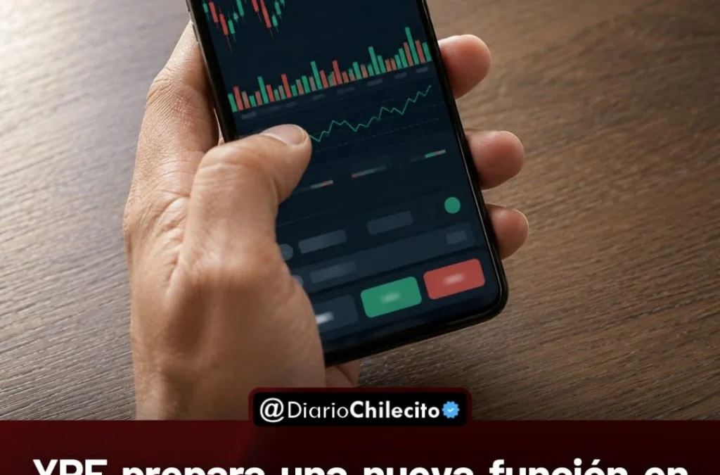 YPF prepara una nueva función en
su app para que comprar una
acción suya sea casi como pagar
desde el celular.