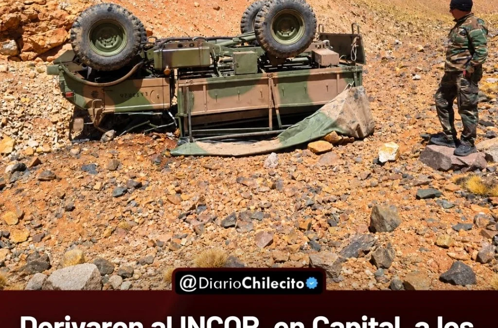 Derivaron al INCOR, en Capital, a los dos militares que permanecían en terapia intensiva tras el vuelco en La Mejicana.
