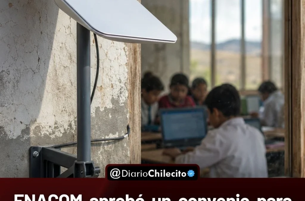 ENACOM aprobó un convenio para
conectar 6.000 establecimientos
educativos del país con internet de
Starlink.