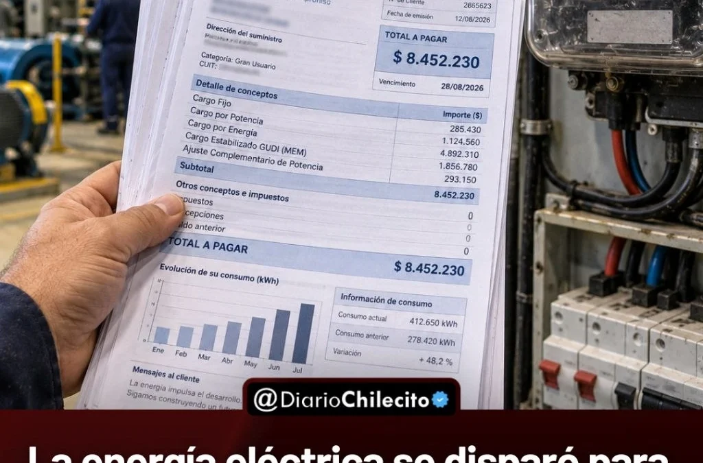 La energía eléctrica se disparó para grandes industrias y tres provincias salieron a financiar el golpe en las facturas.