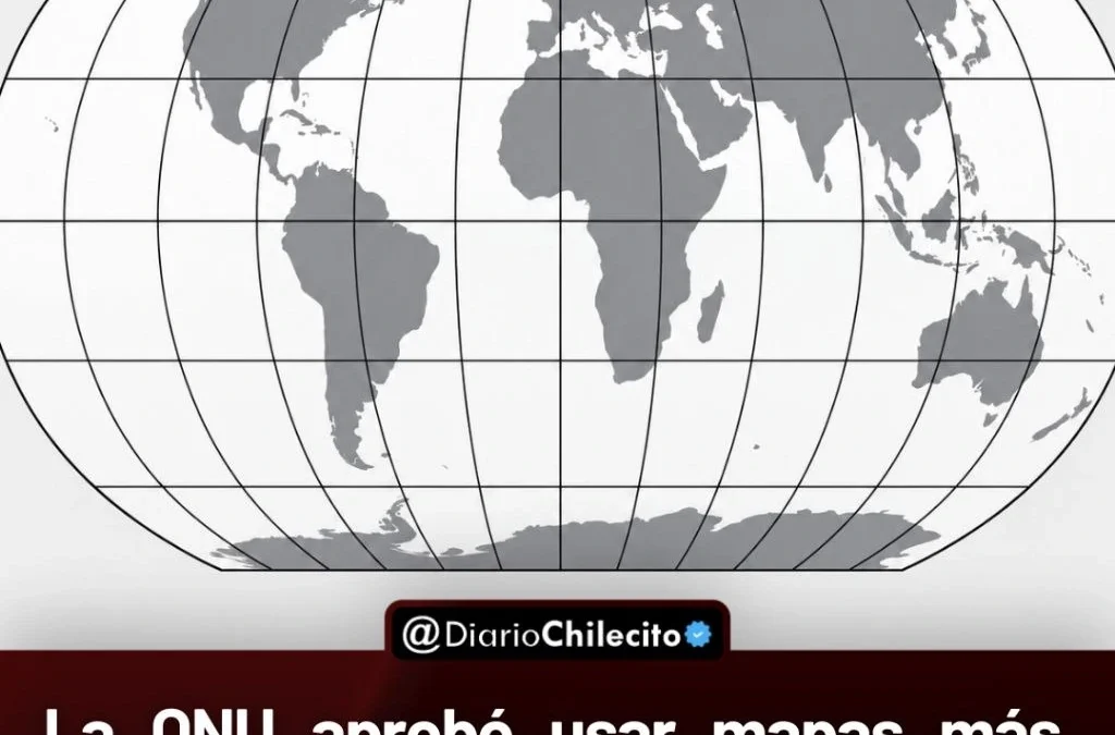 La ONU aprobó usar mapas más fieles al tamaño real de los continentes y Estados Unidos fue el único país que votó en contra.