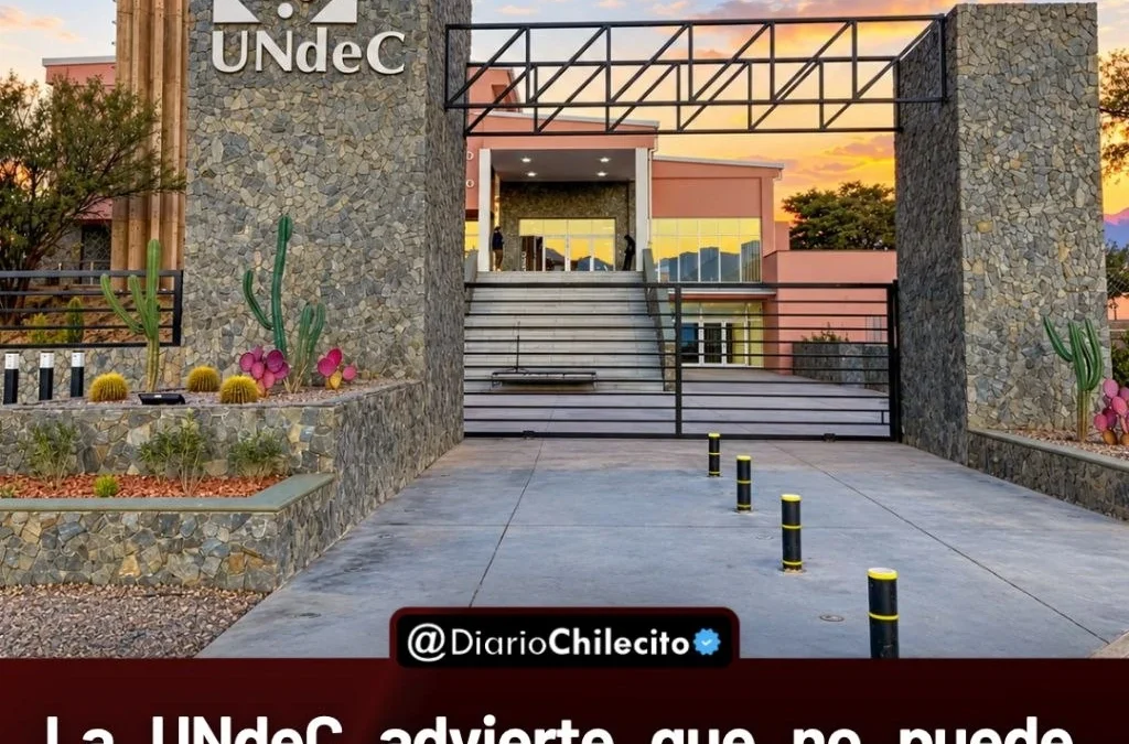 La UNdeC advierte que no puede garantizar el inicio normal de clases en 2027 con el presupuesto proyectado por el Gobierno nacional.