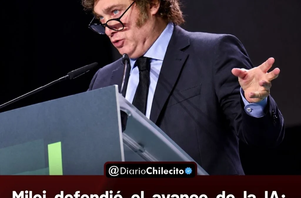 Milei defendió el avance de la IA: afirmó que permitirá producir mucho más y descartó pronósticos catastróficos.