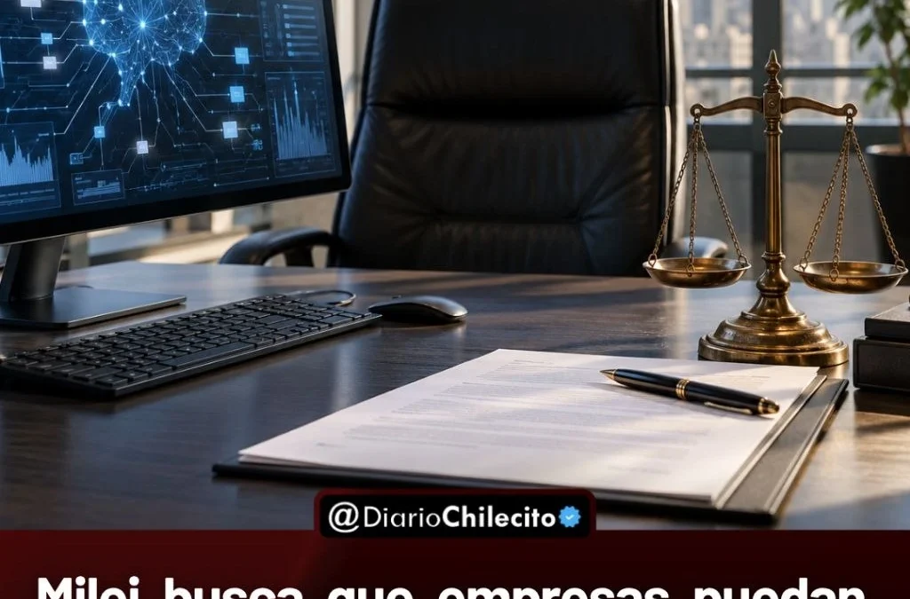Milei impulsa una ley para crear empresas que puedan operar con inteligencia artificial y sin trabajadores.