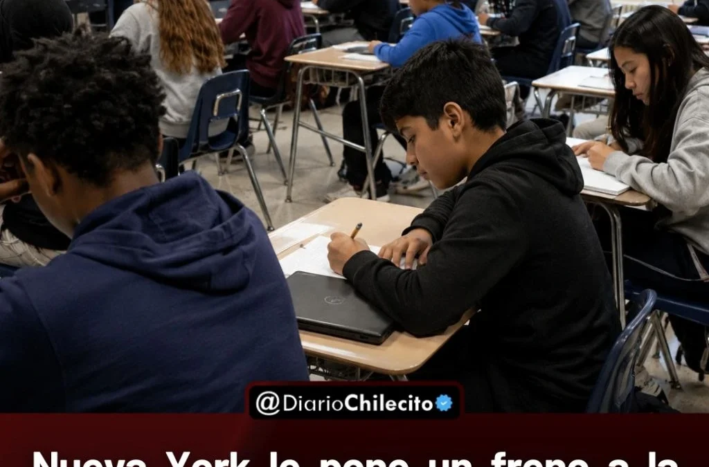 Nueva York le pone un freno a la Inteligencia Artificial en las escuelas: paralos más chicos, queda afuera del aula por un año.