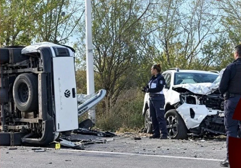 Tenía casi 2,5 de alcohol en sangre, chocó en la Ruta 188 en Bowen, Mendoza y dejó cuatro personas hospitalizadas.