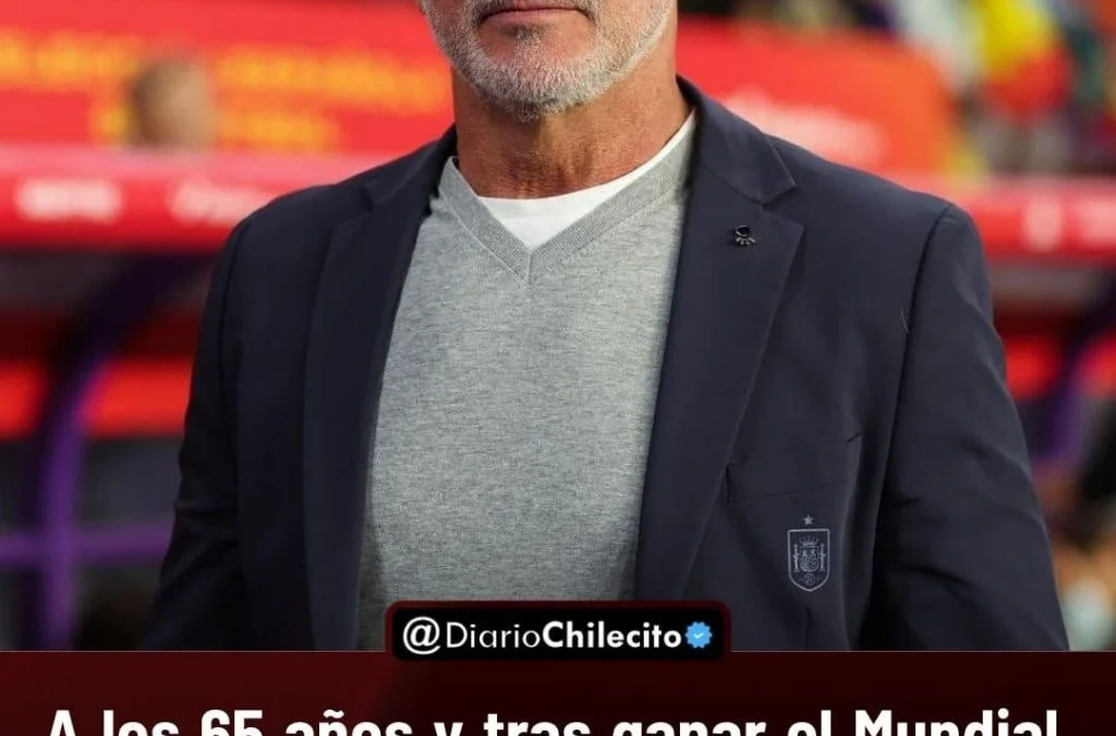 A los 65 años y tras ganar el Mundial 2026 con España Luis de la Fuente , se llevó el Trofeo Johan Cruyff por primera vez