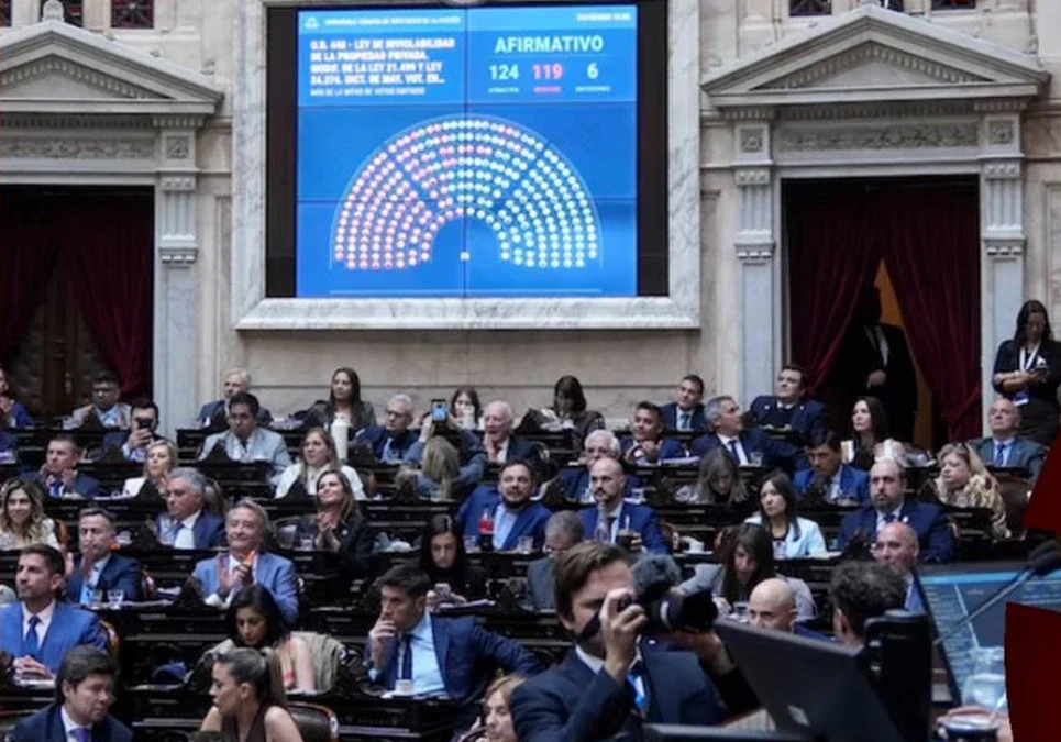 Aunque Milei dio marcha atrás con la venta libre de tierras a extranjeros, Diputados aprobó una reforma que acelera los desalojos, modifica las expropiaciones.