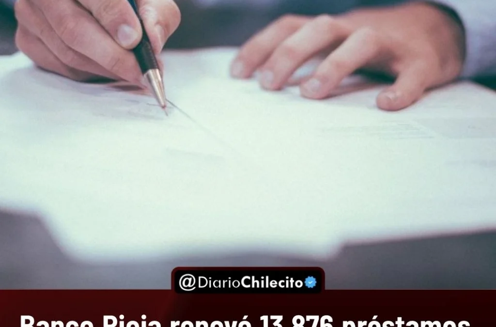 Banco Rioja renovó 13.876 préstamos con tasas más bajas en 51 días y ya suma 16.229 operaciones desde la emergencia crediticia