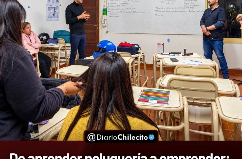 De aprender peluquería a emprender: Cabral destacó la capacitación como motor para generar ingresos en Chilecito.