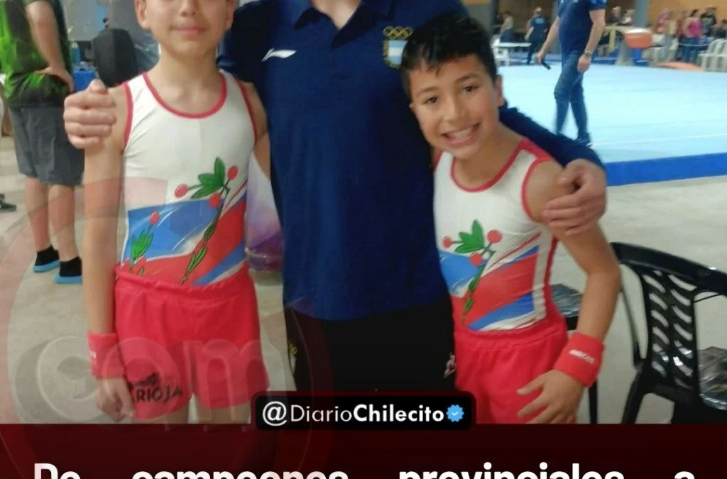 De campeones provinciales a destacarse entre los mejores del país: dos gimnastas chileciteños brillaron en Rosario.