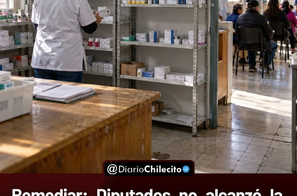 Diputados no alcanzó los dos tercios para tratar la restitución del Plan Remediar que abastecía de medicamentos gratuitos a unos 8.000 centros de salud del país.