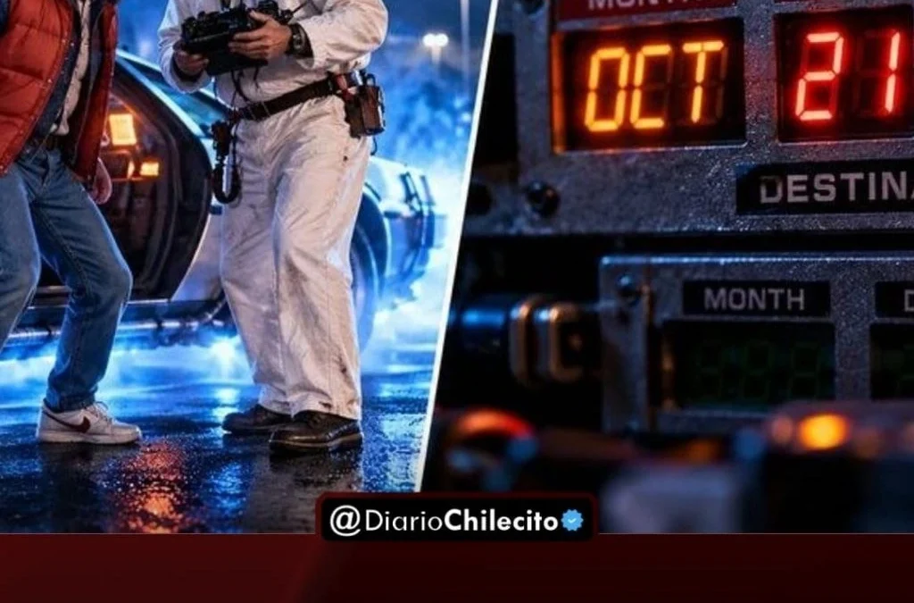 El DeLorean de Volver al Futuro llegó al 21 de octubre y hoy se celebra desde el año 2015