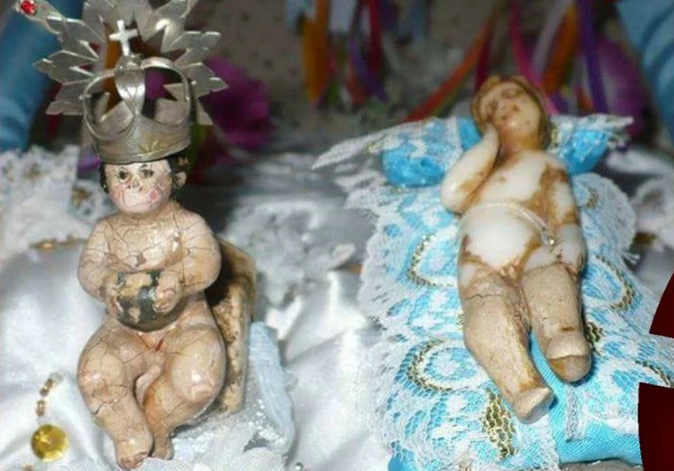 La imagen del Niño de Gualco visitará este sábado la gruta de Las Siete Esquinas en Chilecito.