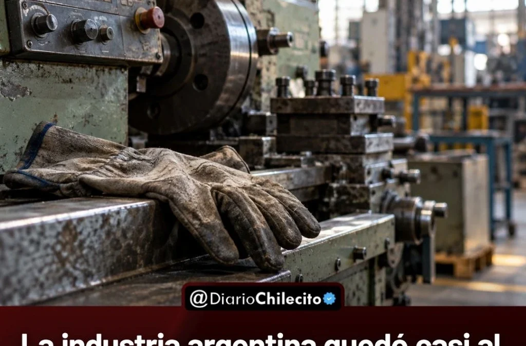 La industria argentina quedó casi al fondo de la tabla: Argentina cayó 11,2% desde 2023, mientras la mayoría de los países creció.