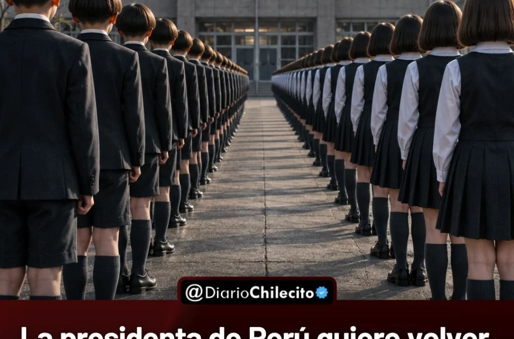 La presidenta de Perú quiere volver a las reglas escolares de hace casi 10 años: pelo corto, sin maquillaje y expulsiones por faltas graves.
