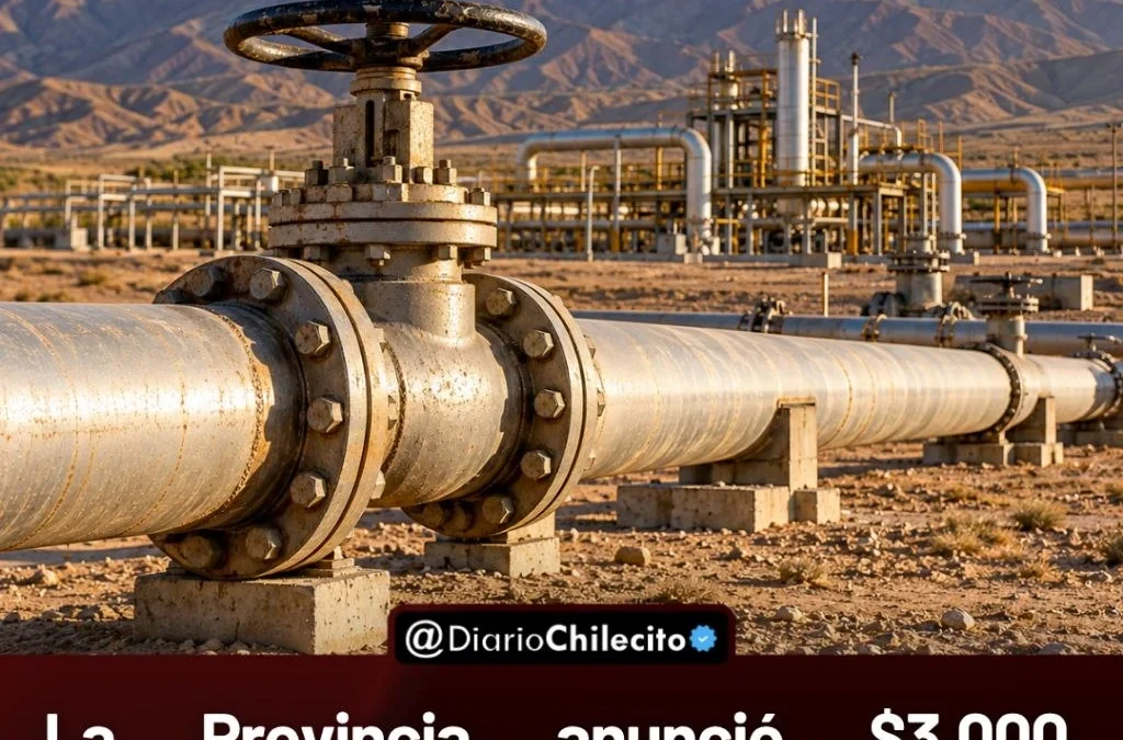 La Provincia anunció $3.000 millones para terminar el gasoducto de Chilecito y ahora la Legislatura aprobó el decreto para avanzar con la obra.