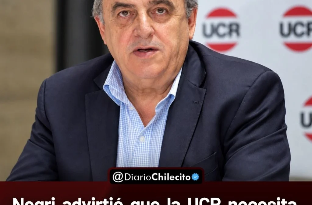 Mario Negri advirtió que la UCR necesita un proyecto nacional para 2027 y propuso una coalición de centro frente a Milei y el kirchnerismo.