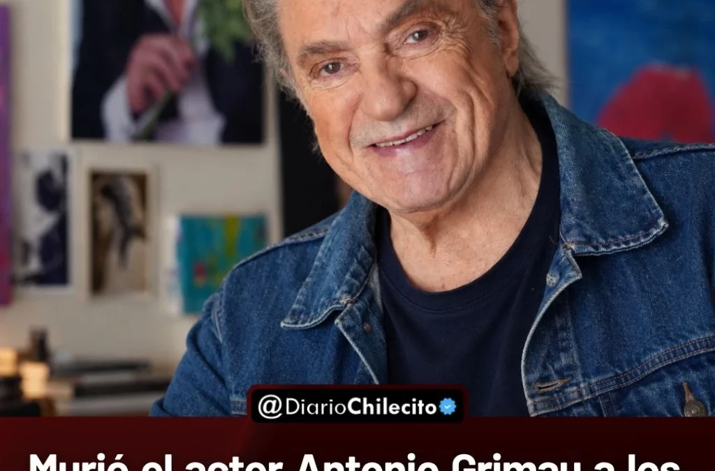 Murió Antonio Grimau a los 82 años: estaba internado y había suspendido una obra por problemas de salud.