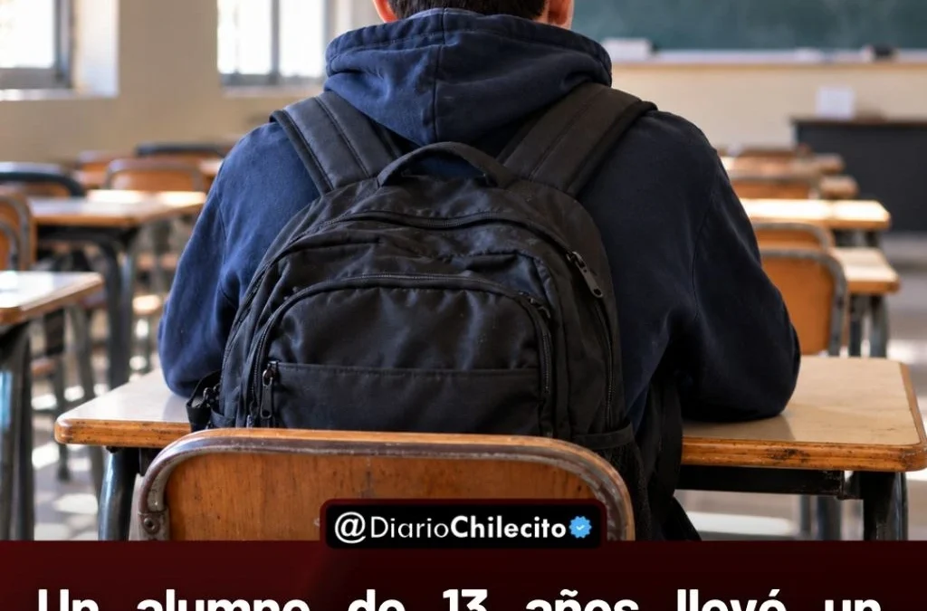 Un alumno de 13 años llevó un revólver a una escuela de Córdoba: el arma tenía una vaina de un cartucho disparado.