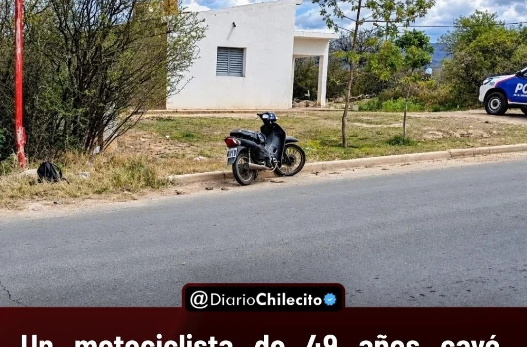 Un motociclista de 49 años cayó cuando un perro se le cruzó en la Ruta Provincial 14: fue trasladado al hospital y ya recibió el alta