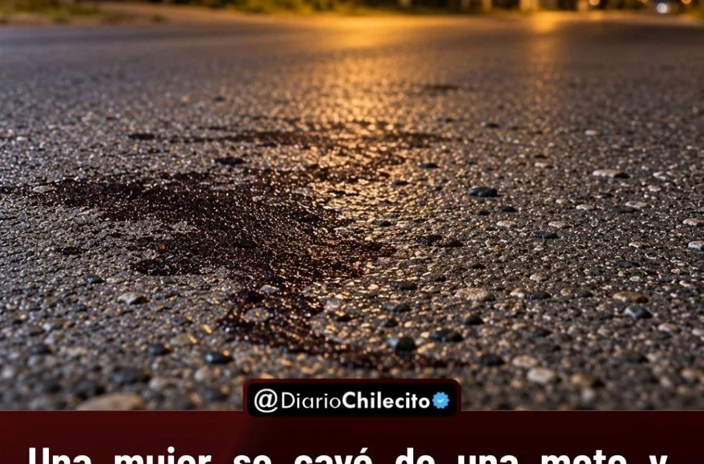 Una mujer se cayó de una moto y llegó a la guardia con la pierna izquierda fracturada; su hermana dice que chocó con un perro