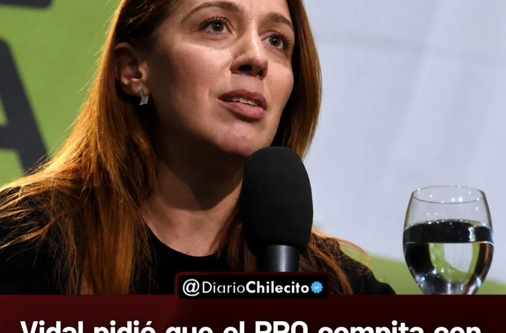 Vidal pidió que el PRO compita con candidato propio en las elecciones de 2027, para evitar una elección entre Milei y Kicillof.