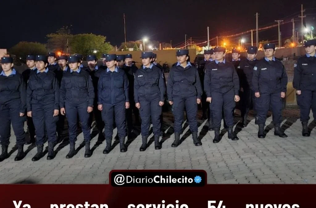 Ya prestan servicio 54 nuevos agentes de seguridad pública en las comisarías y dependencias operativas de la Unidad Regional II
